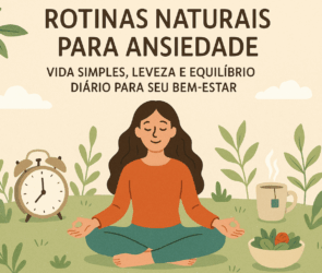 Rotinas Naturais para Ansiedade: Vida Simples, Leveza e Equilíbrio Diário para Seu Bem-Estar